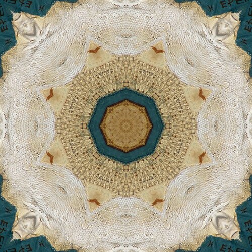 Mandala from the Atlantis series par Natalia Kazirelova, Digital en vente sur Singulart