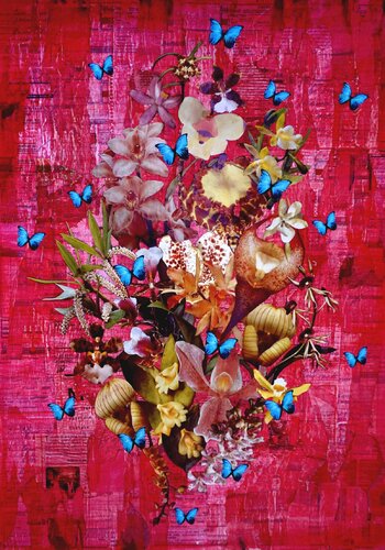 The joy of being di Natalia Kazirelova, Altri media in vendita su Singulart