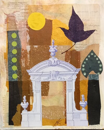 The Gates of Autumn par Natalia Kazirelova, Œuvre sur papier en vente sur Singulart