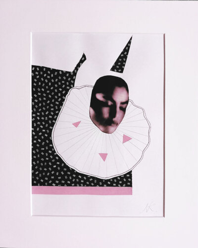 Before the Face par Natalia Kazirelova, Œuvre sur papier en vente sur Singulart