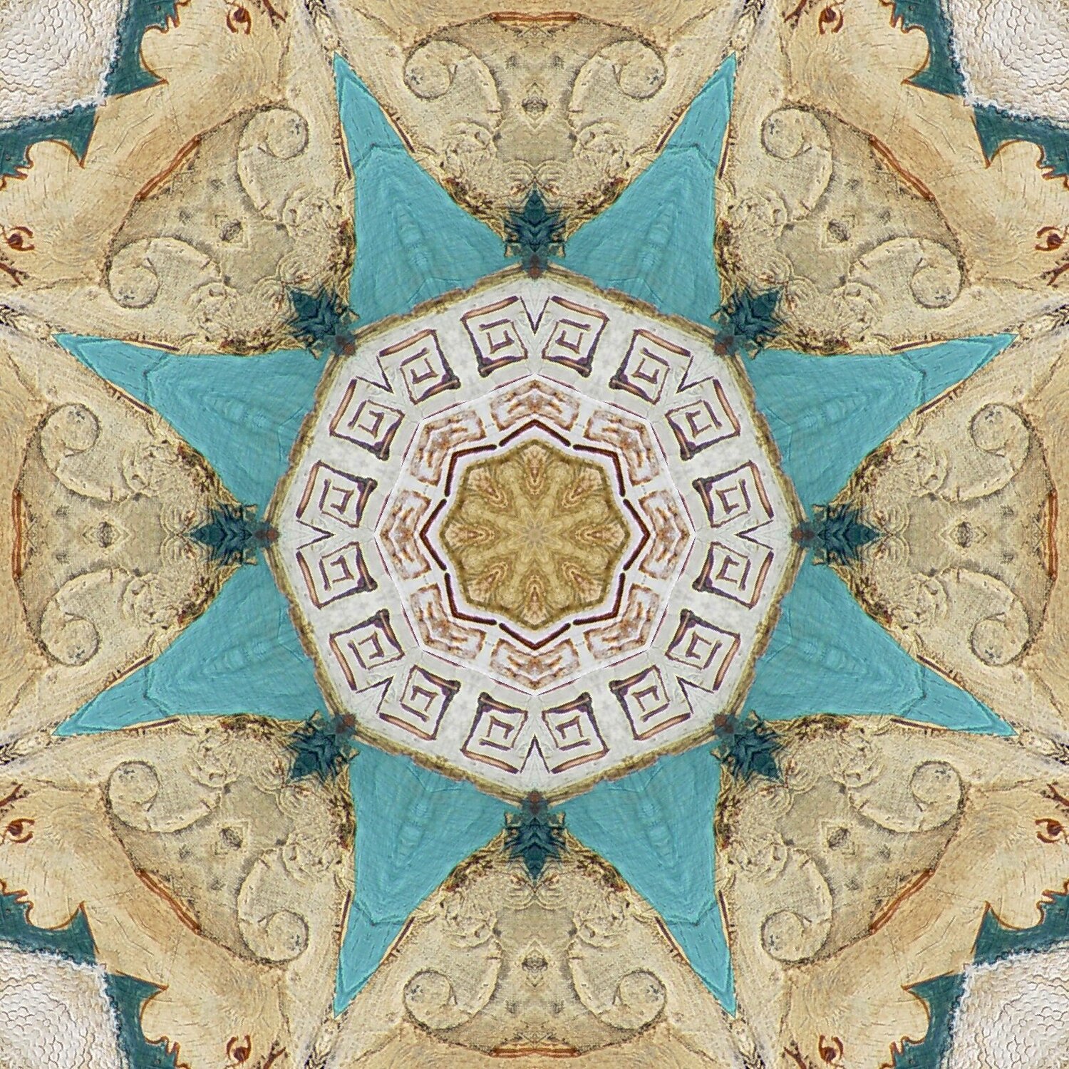 Atlantis. Digital, 60x60Cm Natalia Kazirelova