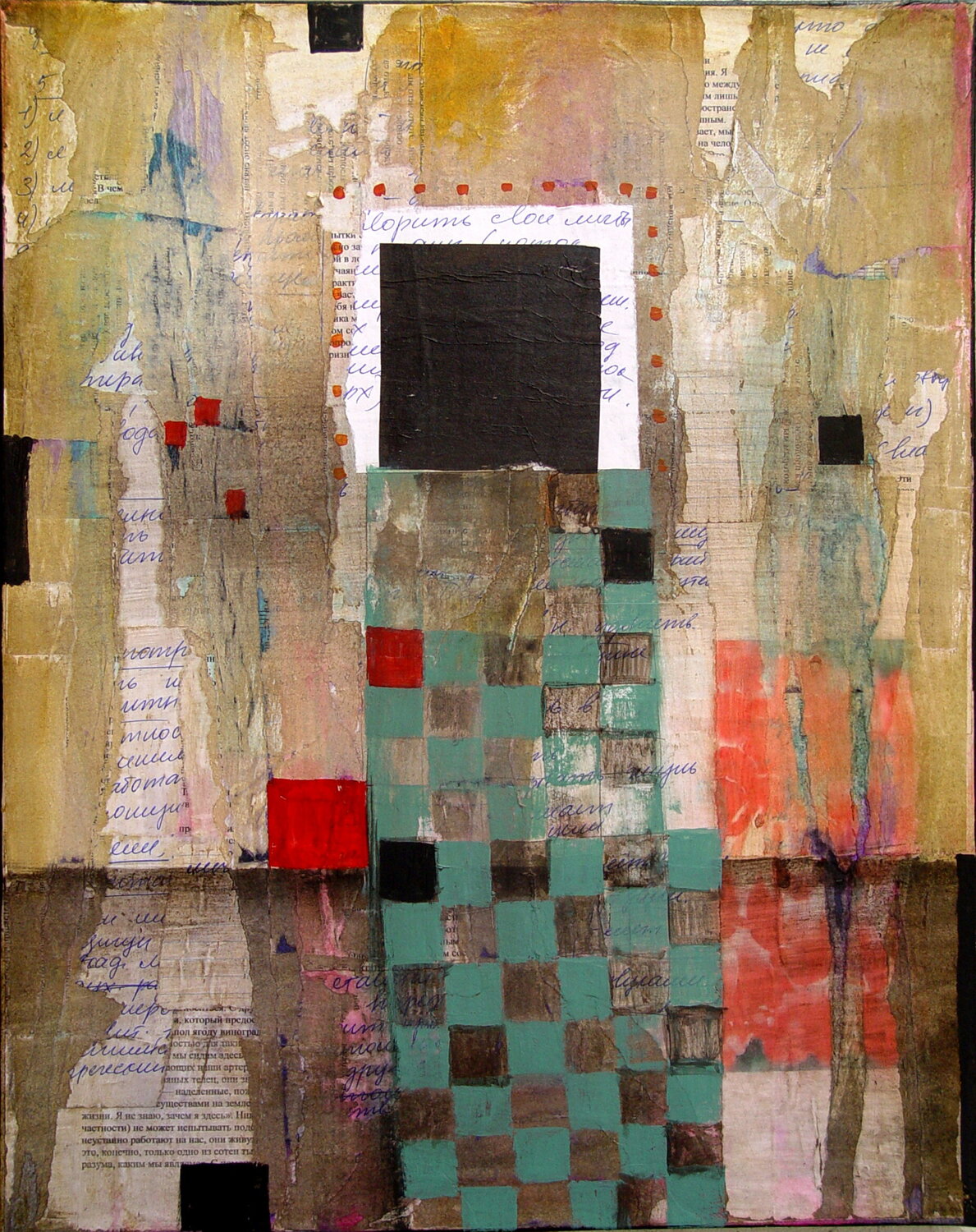 Black square Natalia Kazirelova
