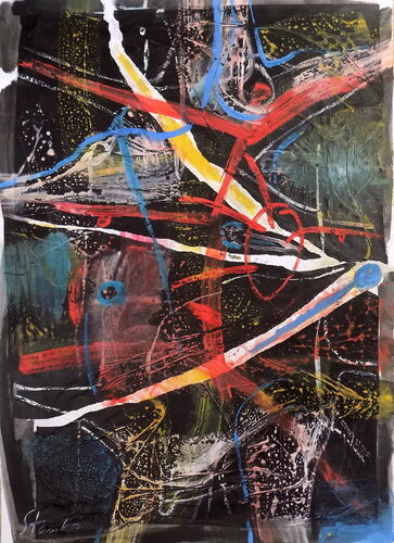 Man with a heart-III von Stanislav Bojankov, Werk auf Papier kaufen auf Singulart