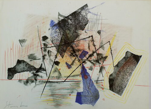Abstract landscape-IV von Stanislav Bojankov, Malerei kaufen auf Singulart