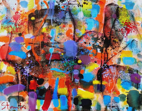 Jazzy mood-LXXVI von Stanislav Bojankov, Malerei kaufen auf Singulart