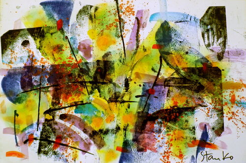 Abstract landscape-XVII Stanislav Bojankov