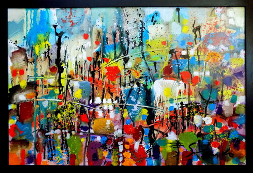 Just rainy-XCIII von Stanislav Bojankov, Malerei kaufen auf Singulart