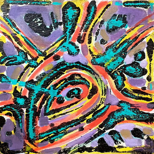 Heart-XV van Stanislav Bojankov, Schilderij te koop op Singulart