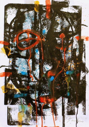 Nightmares-VIII van Stanislav Bojankov, Schilderij te koop op Singulart