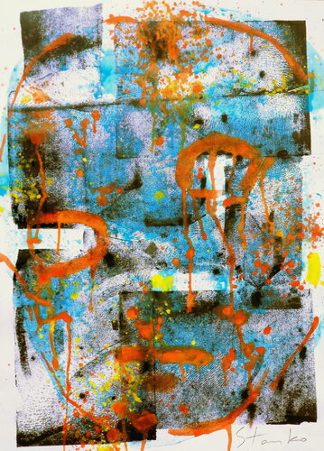 Nightmares-XVI by Stanislav Bojankov, Painting for Sale on Singulart