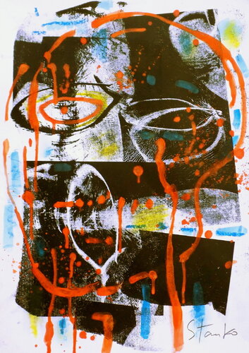 Nightmares-XVII di Stanislav Bojankov, Pittura in vendita su Singulart