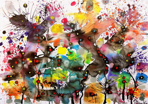 Nocturne-CCXXX(homage to Chopin) by Stanislav Bojankov, Painting for Sale on Singulart