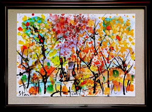 Landscaping-CLXXVI by Stanislav Bojankov, Painting for Sale on Singulart