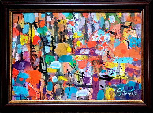 Summer jazz-VII von Stanislav Bojankov, Malerei kaufen auf Singulart