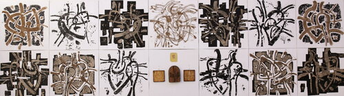 Large Heart Iconostasis-II de Stanislav Bojankov, Pintura a la venta en Singulart