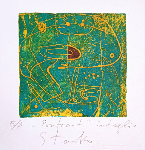 Portrait von Stanislav Bojankov, Druck kaufen auf Singulart