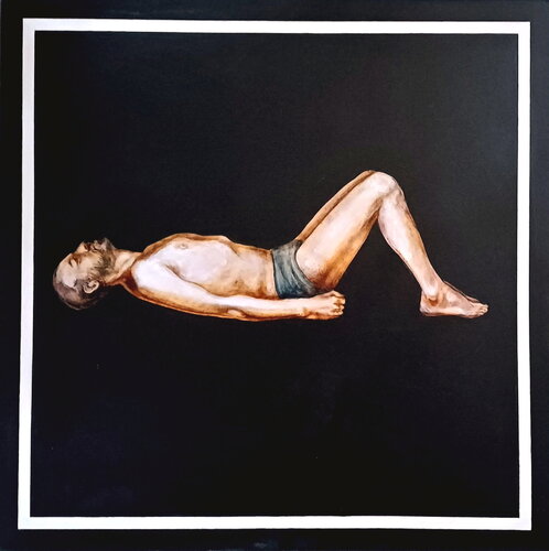 Portrait-II(The Pollock-Krasner Foundation Grant,New York,2003) de Stanislav Bojankov, Pintura a la venta en Singulart
