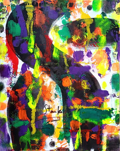 Composition-II van Stanislav Bojankov, Schilderij te koop op Singulart