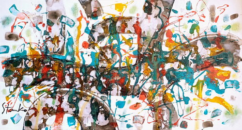 Winter melody-I van Stanislav Bojankov, Schilderij te koop op Singulart