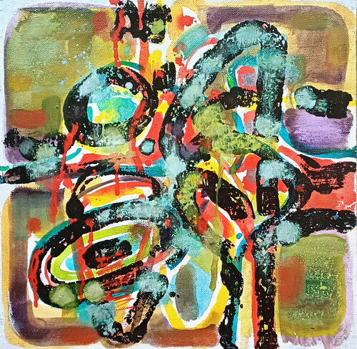 Heart-I van Stanislav Bojankov, Schilderij te koop op Singulart