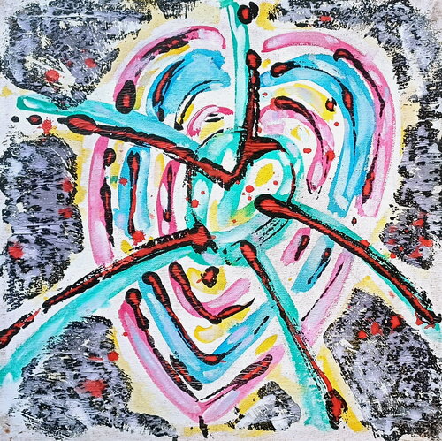 Heart-X von Stanislav Bojankov, Malerei kaufen auf Singulart