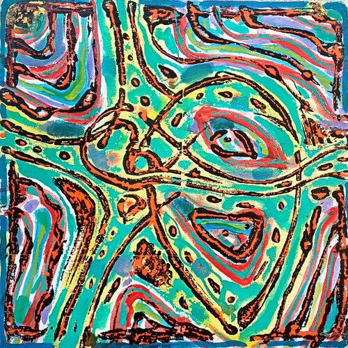 Heart-V di Stanislav Bojankov, Pittura in vendita su Singulart