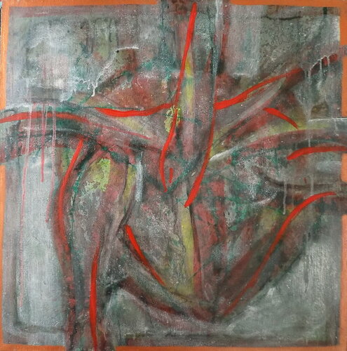 Heart-XXIV van Stanislav Bojankov, Schilderij te koop op Singulart