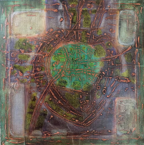 Heart-XXIX di Stanislav Bojankov, Pittura in vendita su Singulart