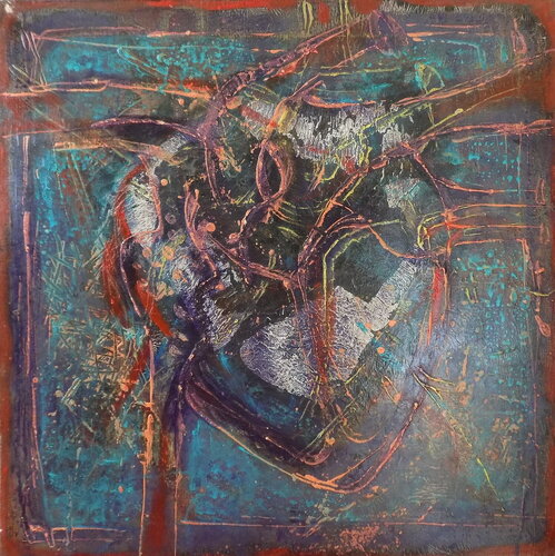 Heart-XXXVI von Stanislav Bojankov, Malerei kaufen auf Singulart