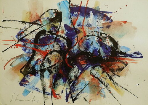 Caprice-I (Paganini) di Stanislav Bojankov, Pittura in vendita su Singulart