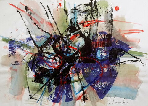 Caprice-VII (Paganini) von Stanislav Bojankov, Malerei kaufen auf Singulart