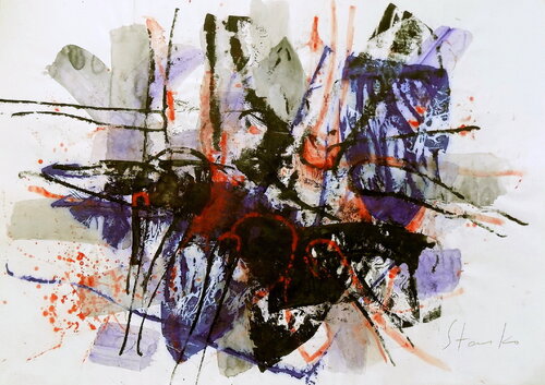 Caprice-XV (Paganini) di Stanislav Bojankov, Pittura in vendita su Singulart