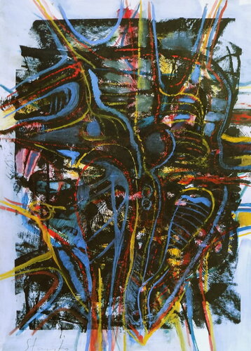 Improvisation-III di Stanislav Bojankov, Pittura in vendita su Singulart