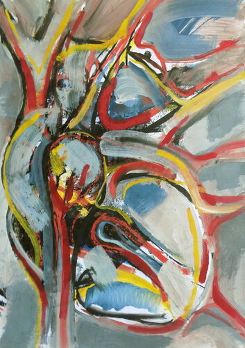 Improvisation-IX von Stanislav Bojankov, Malerei kaufen auf Singulart