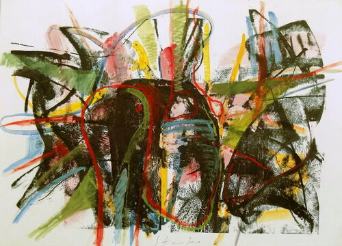 Improvisation-LXVI von Stanislav Bojankov, Malerei kaufen auf Singulart