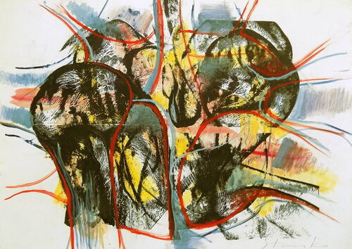 Improvisation-LXX di Stanislav Bojankov, Pittura in vendita su Singulart