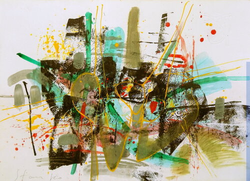 Improvisation-LXXIV di Stanislav Bojankov, Pittura in vendita su Singulart