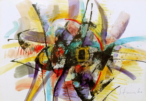 Improvisation-XIII di Stanislav Bojankov, Pittura in vendita su Singulart