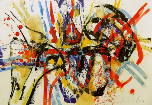 Improvisation-XIX di Stanislav Bojankov, Pittura in vendita su Singulart