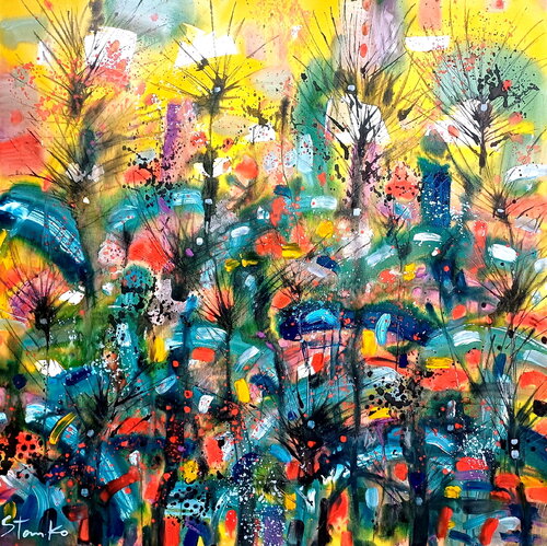 Autumnal mood-VIII von Stanislav Bojankov, Malerei kaufen auf Singulart