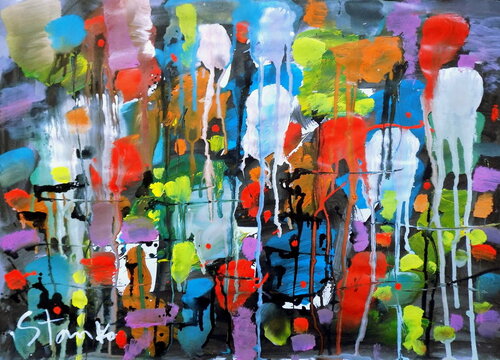 Just rainy-LII van Stanislav Bojankov, Schilderij te koop op Singulart