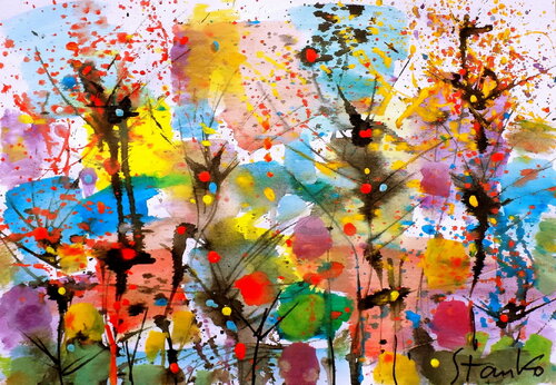 Just rainy-LXXII von Stanislav Bojankov, Malerei kaufen auf Singulart