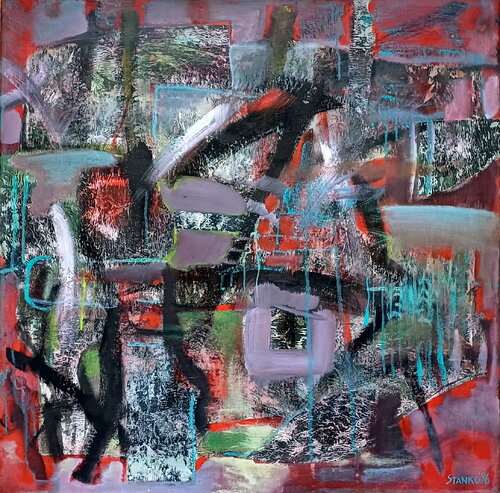 Rainy painting van Stanislav Bojankov, Schilderij te koop op Singulart