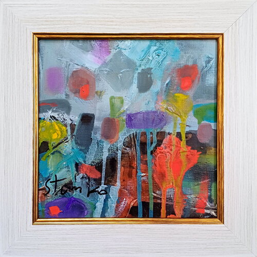 Rainy impression-XVIII di Stanislav Bojankov, Pittura in vendita su Singulart