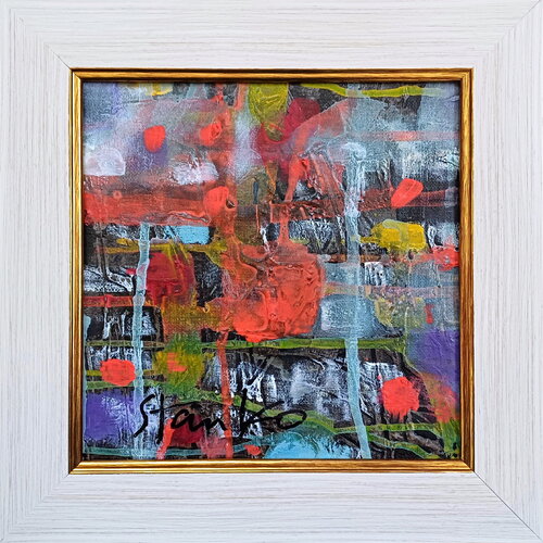 Rainy impression-XX di Stanislav Bojankov, Pittura in vendita su Singulart