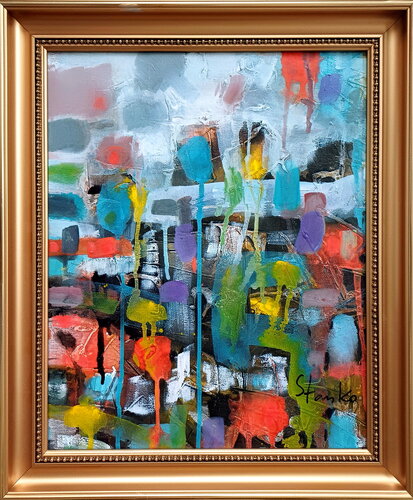 Rainy impression-XXIII von Stanislav Bojankov, Malerei kaufen auf Singulart