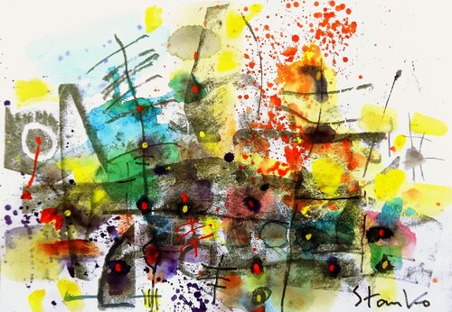 Presentiment-III di Stanislav Bojankov, Pittura in vendita su Singulart