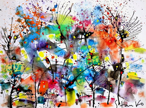 Nocturne-CCXXXVI(homage to Chopin) van Stanislav Bojankov, Schilderij te koop op Singulart