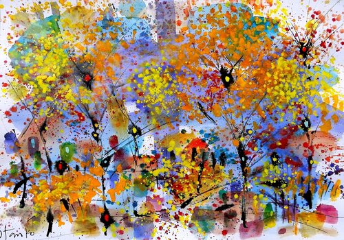 Landscaping-CXII van Stanislav Bojankov, Schilderij te koop op Singulart
