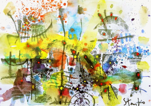 Presentiments-IV de Stanislav Bojankov, Pintura a la venta en Singulart